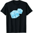 thumbnail image 1 of Two Cute Ice Cubes For Ice Lovers Gift T-Shirt, 1 of 4
