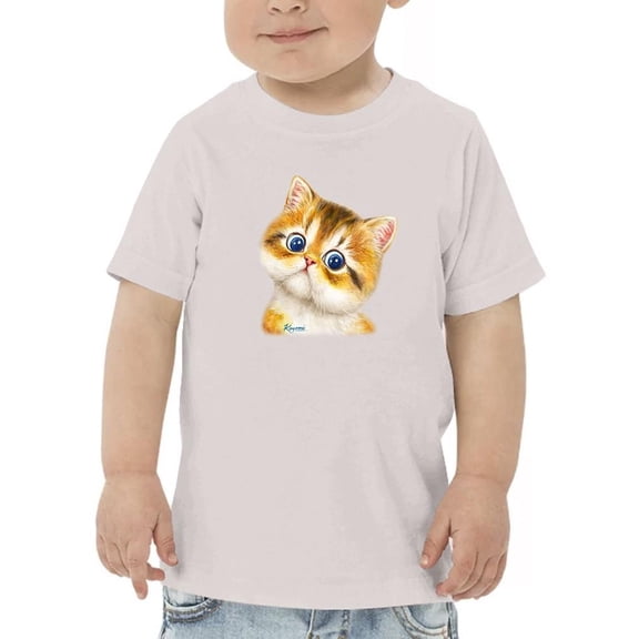 Two Cute Kittens T-Shirt Toddler -Kayomi Harai Designs, 4 Toddler