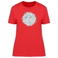 thumbnail image 1 of Two Cute Rabbits Blue Wreath T-Shirt Women -Image by Shutterstock, Female x-Large, 1 of 2