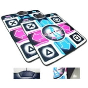Two Dance Revolution Dance Pads for PlayStation 2 & PS One Requires PlayStation 1 or 2 Video game console