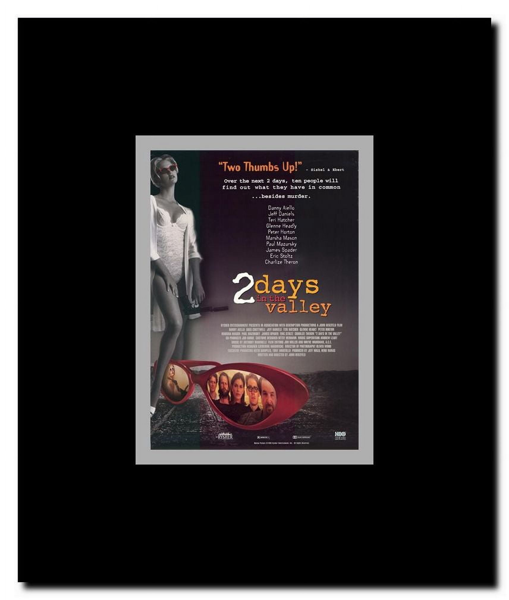 Two Days in the Valley Framed Movie Poster