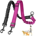 thumbnail image 1 of Two Dog Lead, 2 in 1 Adjustable Strap and Shock Absorbing Bungee No Tangle Dual Training Splitter fit all size, 1 of 7