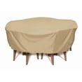 thumbnail image 1 of Two Dogs Designs 84" Round Table Set Cover, 1 of 6