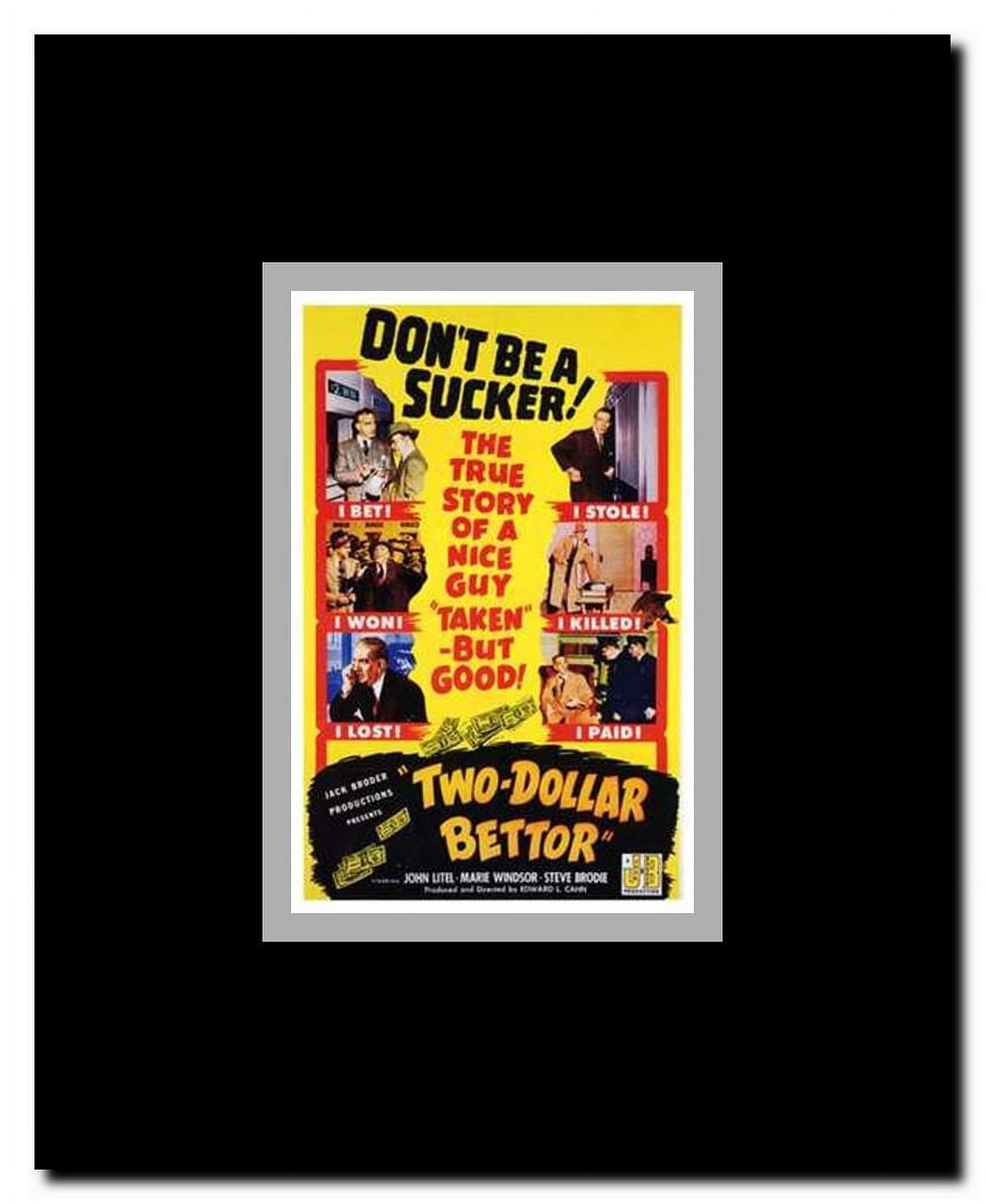 Two-Dollar Bettor Framed Movie Poster