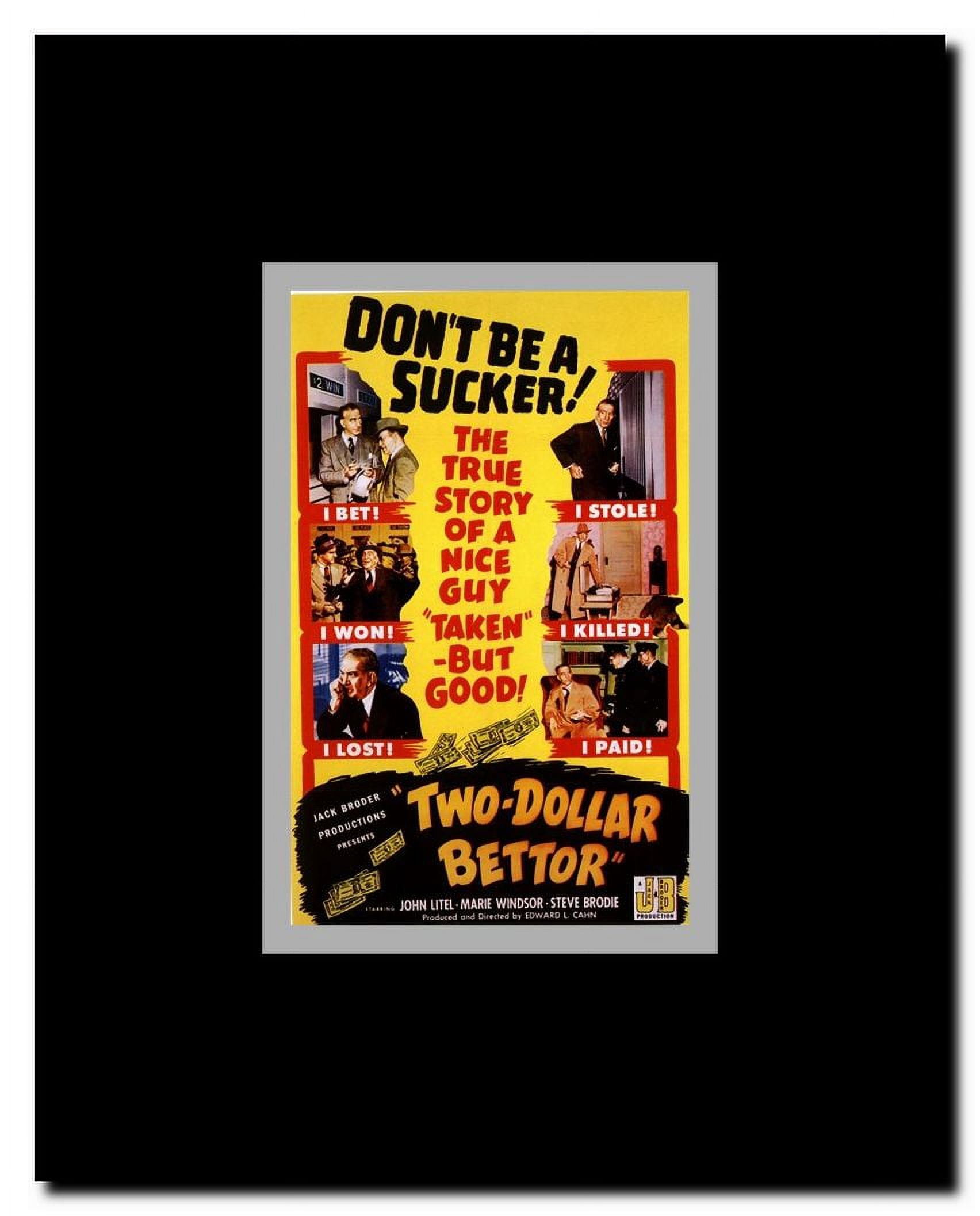 Two Dollar Bettor Framed Movie Poster