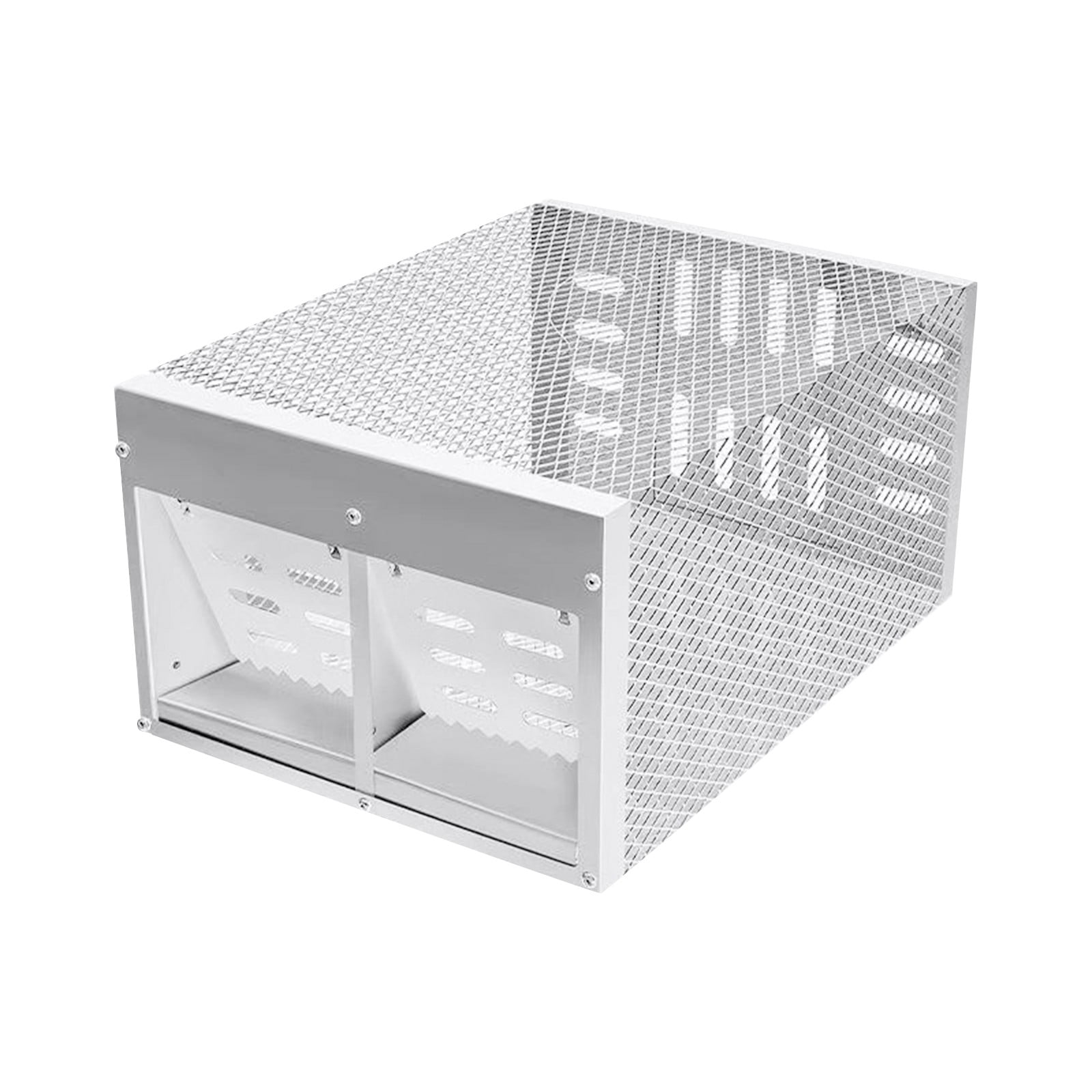 Two Door Continuous Repeater Rat Trap Reusable Rat Trap for Indoor Outdoor Home Yard Mouse Catch Use 12x9Inch