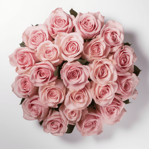Pink Express Roses Two Dozen Pink Roses- Beautiful Fresh Cut Flowers- Express Delivery ...