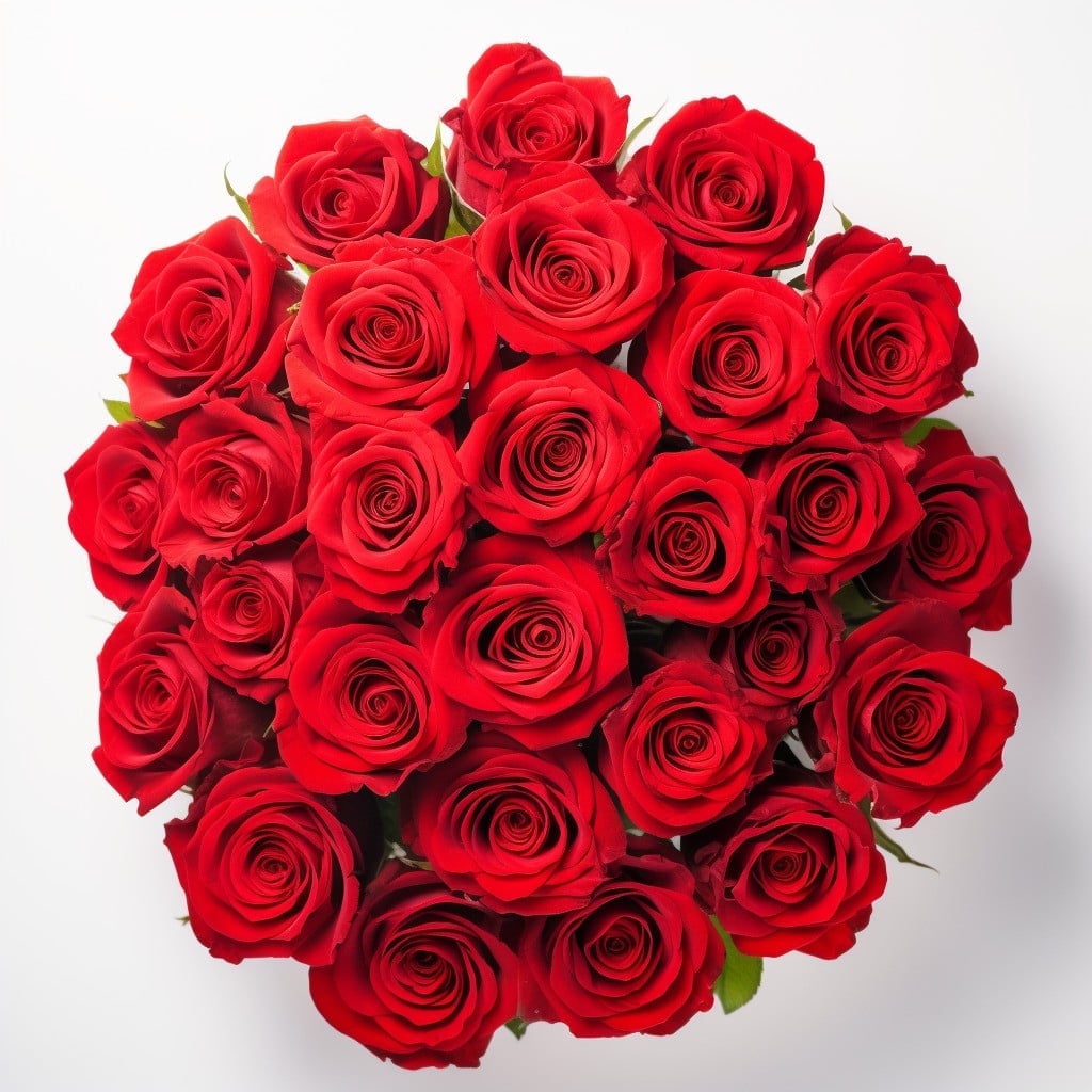 Two Dozen Red Roses- Beautiful Fresh Cut Flowers- Express Delivery -  Walmart.com, image size:1024x1024