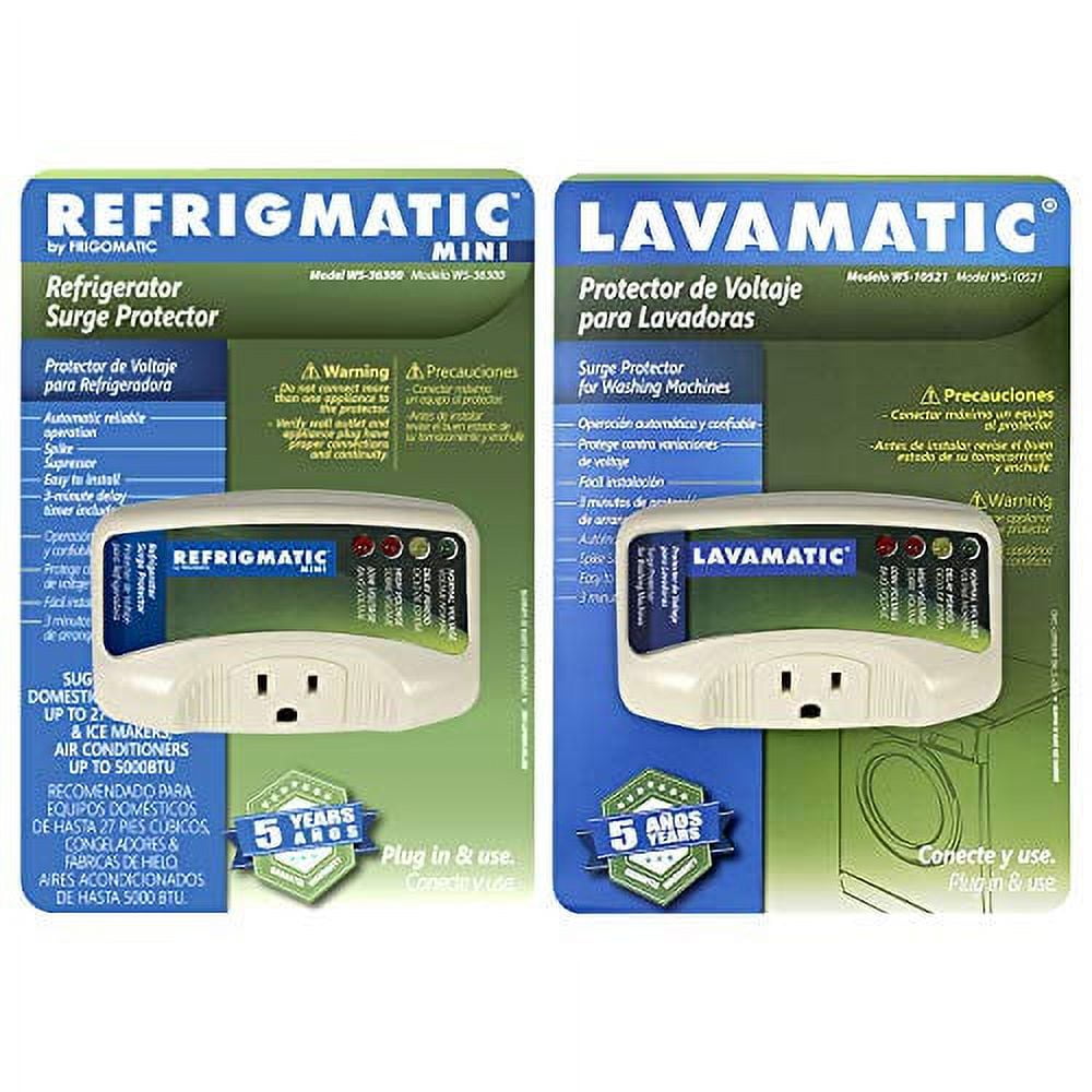 Two Electronic Surge Protector Combo Refrigmatic for Refrigerators and