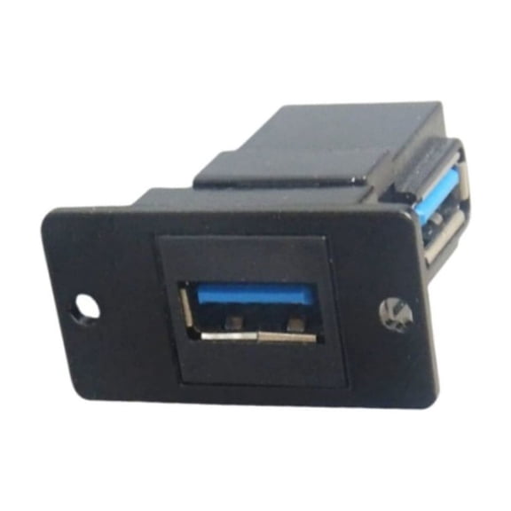 Two Ended USB3.0 Flush Mount Connectors 5Gbps Charging Data Port Not Soldering Required For Computers Media Devices