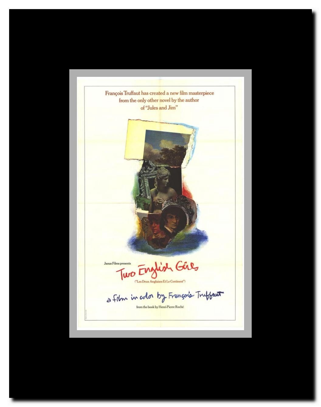 Two English Girls Framed Movie Poster