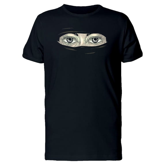 Two Eyes In Retro Drawing Tee Men's -Image by Shutterstock