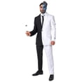 thumbnail image 1 of Suitmeister Men's Suits Two FaceT - XL Black, 1 of 8
