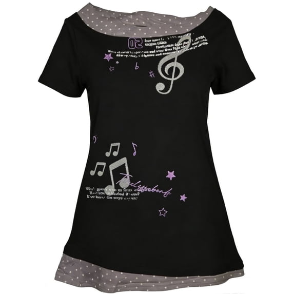 Two T Shirts for Women Graphic Print Crew Neck Vacation Tops Oversized Basic Summer Short Sleeve Casual Tees