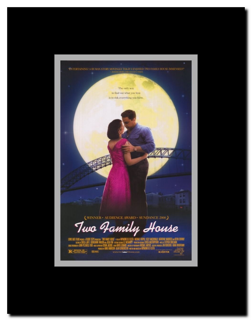 Two Family House Framed Movie Poster