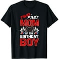 thumbnail image 1 of Two Fast Birthday Decorations Mom Of The Birthday Boy T-Shirt, 1 of 4