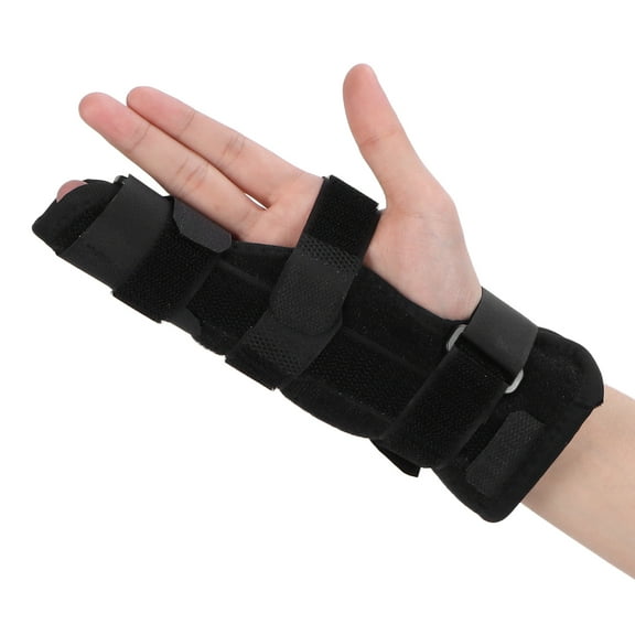 Two Finger Splint Adjustable Brace Medical Grade Boxer Finger Brace Support Immobilizer Cast for Broken Fingers, Injuries, Arthritis, Trigger Finger, Tendonitis and Pain Relief[M ]