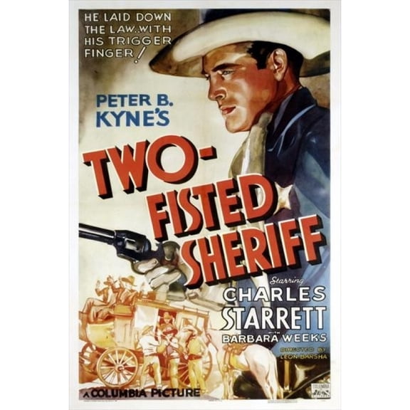 Two Fisted Sheriff Movie Poster (11 x 17)