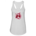 thumbnail image 1 of Two Flamingos Racerback Tank Women -SPIdeals Designs, Female x-Small, 1 of 4