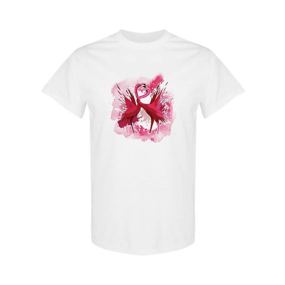 Two Flamingos T-Shirt Women -SPIdeals Designs, Female Small