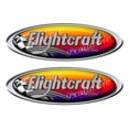 thumbnail image 1 of Two Flightcraft Racing Oval Stickers, 1 of 2