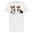 thumbnail image 1 of Two Fluffy Dogs Tee Men's -Image by Shutterstock Men's T-shirt, 1 of 2