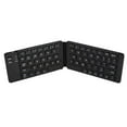 thumbnail image 1 of Two-Fold Wireless Bluetooth Keyboard, Mini Portable Keyboard for Mobile Phones and Tablets, 1 of 9