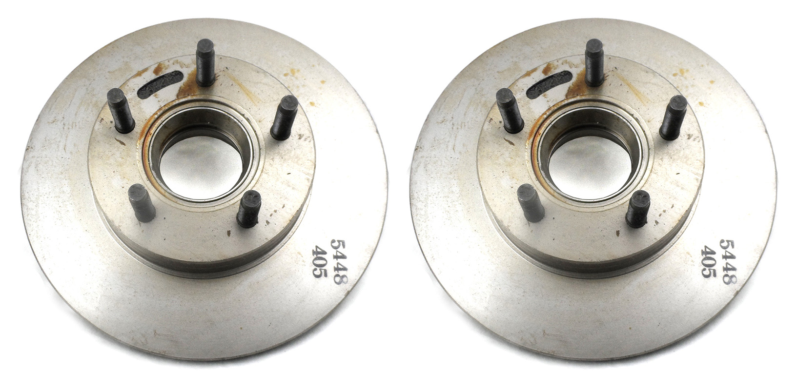 Two Front Disc Brake Rotors 4WD Ford Bronco II 8490, Ranger 8396