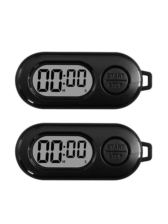 Two Function Digital Keychain Timer With 99 Limit And Clear Alert For Daily Use