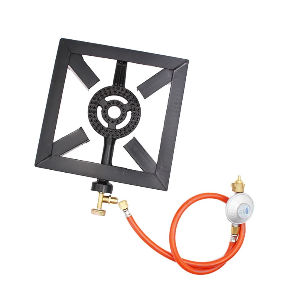 Two Gas Stove Camping Stove Gas Oven Oil Stove Climbing Stove 24.5X24.5CM