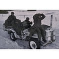 thumbnail image 1 of Two German Pows On A U.S. Jeep During The Battle Of The Bulge. 110 History (24 x 18), 1 of 1