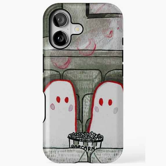 Two Ghosts on a Date Universal Phone Case for iPhone 11–17 Pro Max