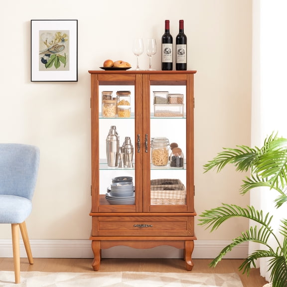 Two Glass Doors - Interior Lighting - Wine Cellar - Present Bottles Gracefully