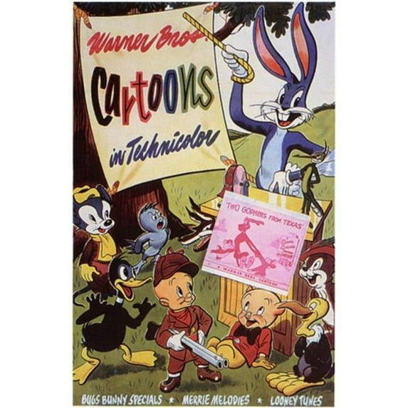 Two Gophers from Texas Movie Poster (11 x 17)