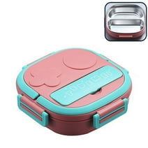 2pcs Portable Multi-function Lunch Box Sealed Lunch Box Office School ...