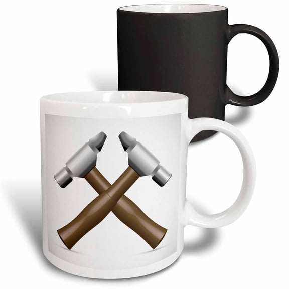 3drose, Two Hammers, 11oz Magic Transforming Mug