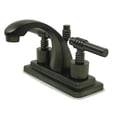 thumbnail image 1 of Two Handle 4 in. Centerset Lavatory Faucet with Brass Pop-up, 1 of 1
