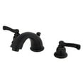 thumbnail image 1 of Two Handle 4 in. to 8 in. Mini Widespread Lavatory Faucet with Retail Pop-up - Oil Rubbed Bronze, 1 of 1