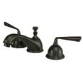 thumbnail image 1 of Two Handle 8 in. to 16 in. Widespread Lavatory Faucet with Brass Pop-up, 1 of 1