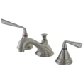 thumbnail image 1 of Two Handle 8 in. to 16 in. Widespread Lavatory Faucet with Brass Pop-up, 1 of 1