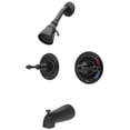 thumbnail image 1 of Two Handle Tub & Shower Faucet - Oil Rubbed Bronze, 1 of 1