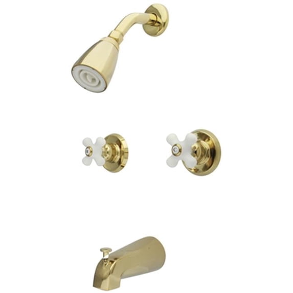 Two Handle Tub & Shower Faucet