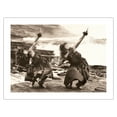 thumbnail image 1 of Two Hawaiian Hula Dancers - Vintage B&W Photograph by Alan Houghton c.1960s - Bamboo Fine Art 290gsm Paper (Unframed) 12x16in, 1 of 4