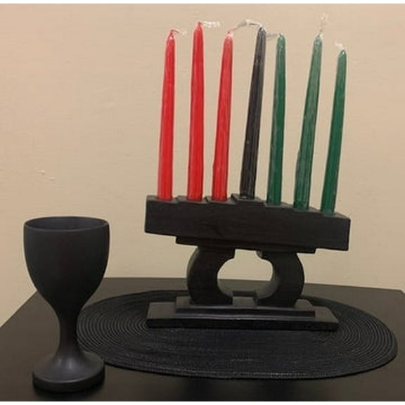 Two Heads Are Better Than One Black Kwanzaa Set