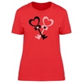 thumbnail image 1 of Two Heart Shaped Keys Tee Women's -Image by Shutterstock, 1 of 2