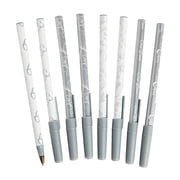 Two Hearts Stick Pens - Stationery - 24 Pieces