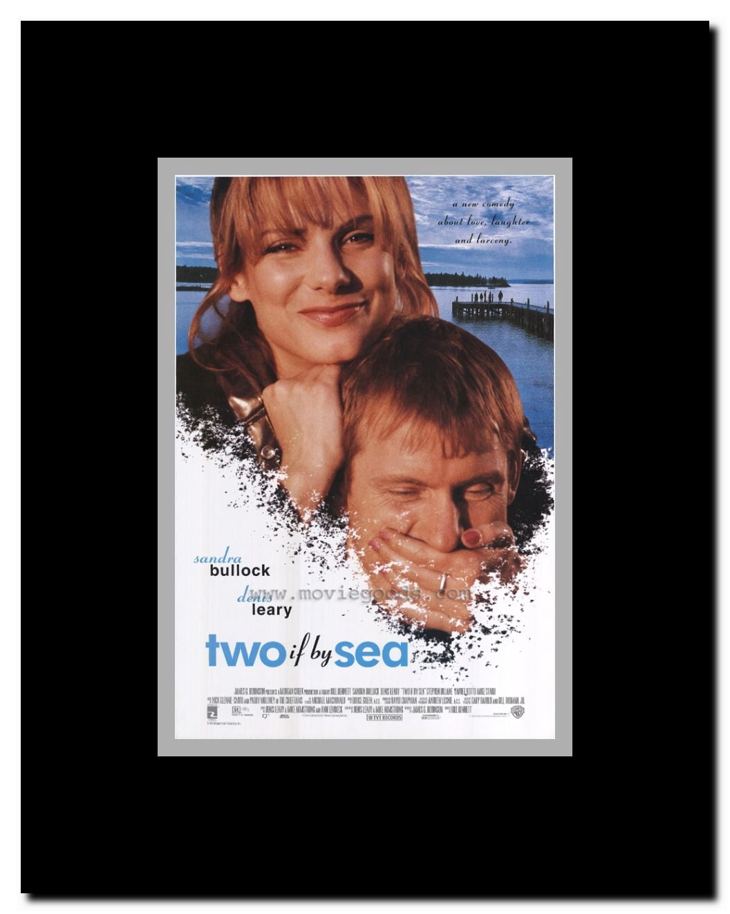 Two If by Sea Framed Movie Poster