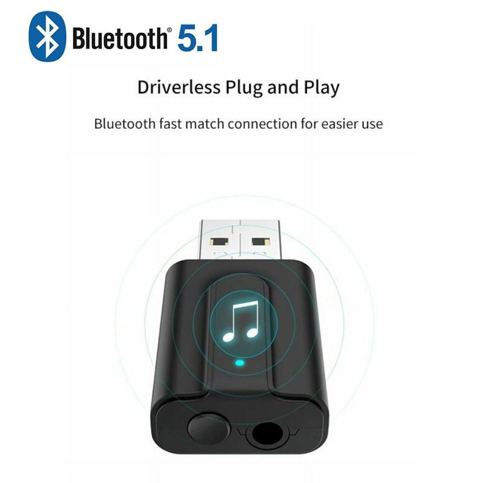 Two In One Bluetooth 5.1 USB Bluetooth Transmitter And Receiver