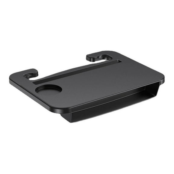 Two In Steering Wheel Tray for Car Interior Storage and Beverage Rack - Hidden Fitting Notebook Desk Table Compatible with and Models