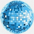 thumbnail image 1 of Two Inch Mirror Disco Ball Blue, 1 of 2